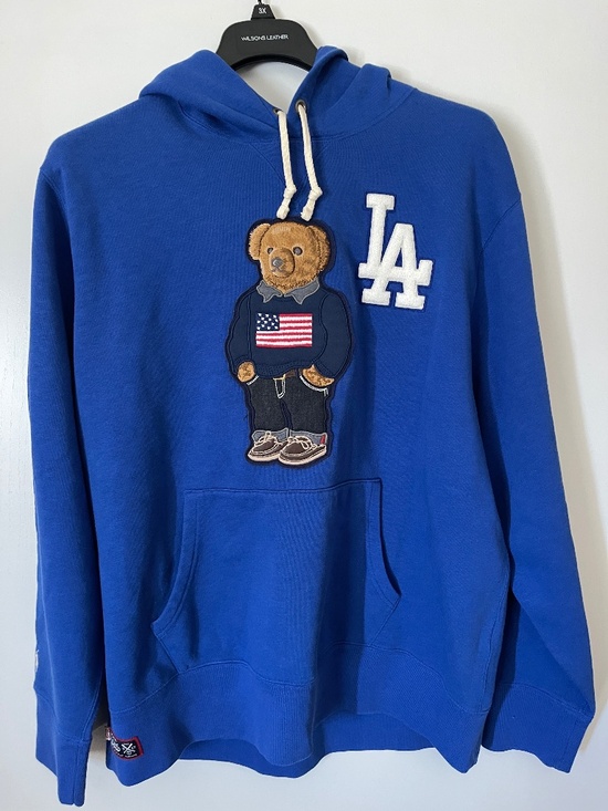 Polo Ralph Lauren Other - Polo Ralph Lauren La Dodgers Hoodie with Polo ?Bear patch XX NWT